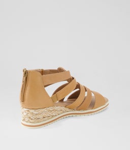 VICTORIO SU DK TAN LEATHER