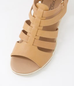 VICTORIO SU DK TAN LEATHER