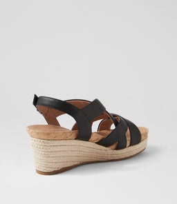 CASCI SU BLACK LEATHER