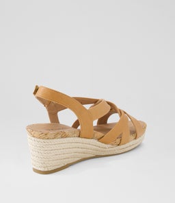 CASCI SU DK TAN LEATHER