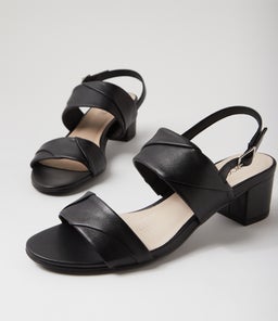 CRYSTAI SU BLACK LEATHER