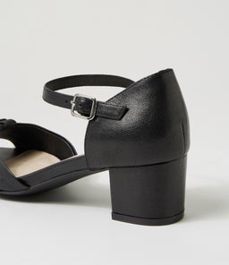 CORRIN SU BLACK LEATHER