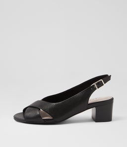 CELICITY SU BLACK BLACK HEEL LEATHER
