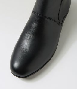 FAITHY SU BLACK LEATHER