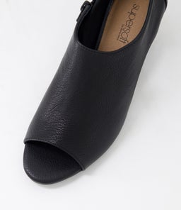 SHAI SU BLACK LEATHER