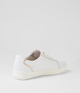 LINDSE SU WHITE ROSE GOLD LEATHER