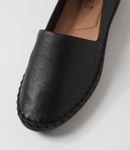 WHITNEI SU BLACK LEATHER