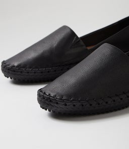 WHITNEI SU BLACK LEATHER