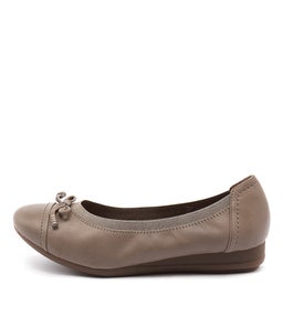 NAPA TAUPE LEATHER