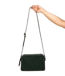 ADELE TB GREEN VEGAN LEATHER