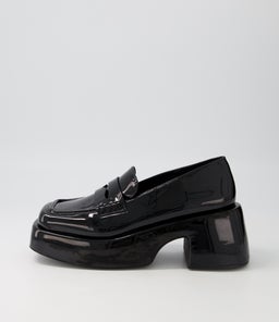 RUSTICA X ELLA MAY DING TH BLACK PATENT PU