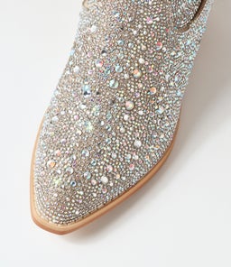 MAJESTY TH SILVER SPARKLE MICROSUEDE