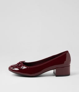 DIANA TH CHERRY PATENT PU