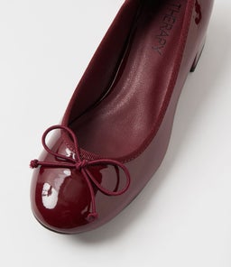 DIANA TH CHERRY PATENT PU