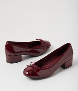DIANA TH CHERRY PATENT PU