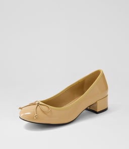 DIANA TH CARAMEL PATENT PU
