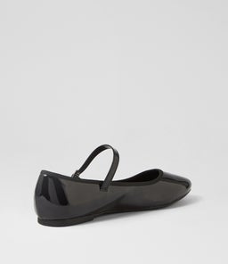 JAYNE TH BLACK PATENT PU