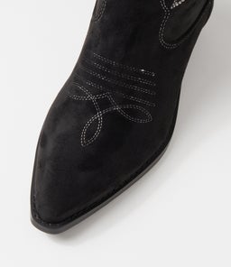 MILEY TH BLACK MICROSUEDE