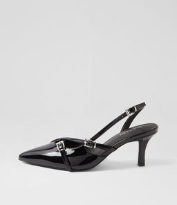 JUICY TH BLACK PATENT PU