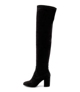 HANOVER BLACK MICROSUEDE
