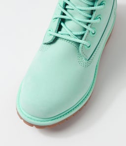 6 PREMIUM ICON BOOT WOMEN'S LIGHT GREEN NUBUCK