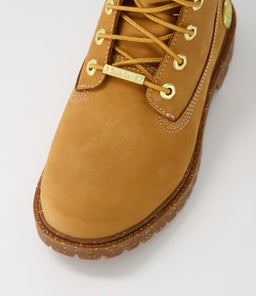 6 INCH HERITAGE BOOT WOMENS TM WHEAT GOLD NUBUCK