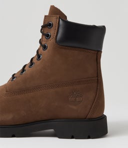 6 INCH CLASSIC BOOT MENS TM DARK BROWN NUBUCK