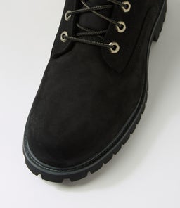 ALBURN 6 INCH LACE UP TM BLACK LEATHER