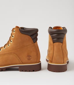 ALBURN 6 INCH LACE UP TM WHEAT LEATHER
