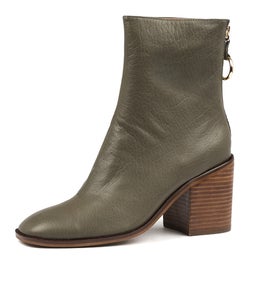 DANNY OLIVE LEATHER