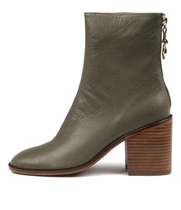 DANNY OLIVE LEATHER