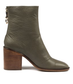 DANNY OLIVE LEATHER