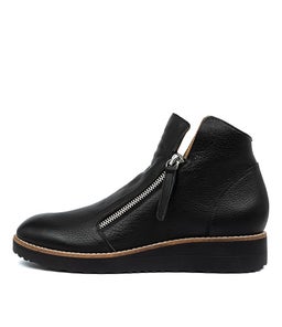 OHMY BLACK BLACK SOLE LEATHER
