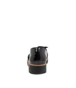 OCLEM BLACK BLACK SOLE PATENT LEATHER