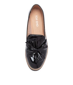 OCLEM BLACK BLACK SOLE PATENT LEATHER