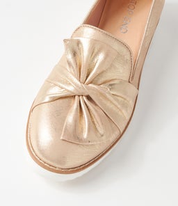 OCLEM OLD GOLD SCRATCH LEATHER