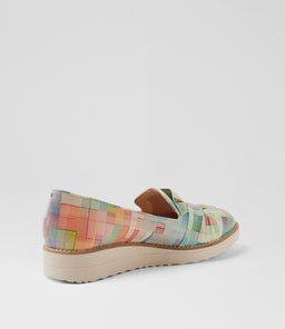 OCLEM MULTI CHECKERS LEATHER