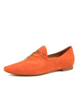 SOMMER ORANGE SCOTCH SUEDE LEATHER