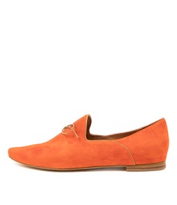 SOMMER ORANGE SCOTCH SUEDE LEATHER