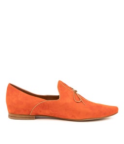 SOMMER ORANGE SCOTCH SUEDE LEATHER