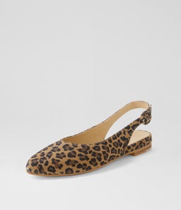 FAIRY TO CAMEL LEOPARD SUEDE
