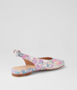 FAIRY TO SILVER&PINK PRINT LEATHER