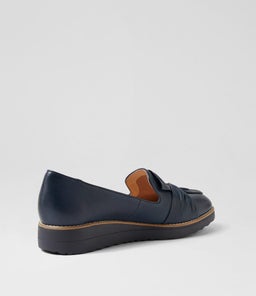 OCLEM LRG NAVY NAVY SOLE LEATHER
