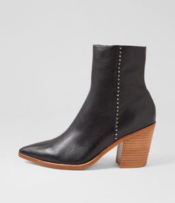 MISTIE TO BLACK NATURAL HEEL LEATHER