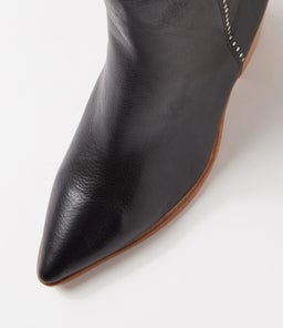 MISTIE TO BLACK NATURAL HEEL LEATHER