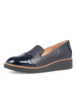 ORCHIDY TO NAVY NAVY PATENT LEATHER