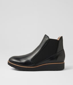 OSIEL TO BLACK BLACK SOLE LEATHER