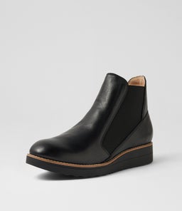 OSIEL TO BLACK BLACK SOLE LEATHER