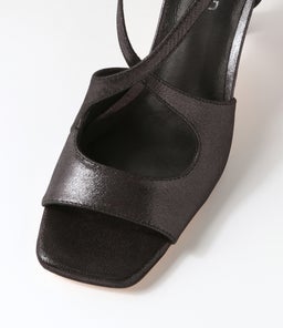 LANYEY TO BLACK SHIMMER LEATHER