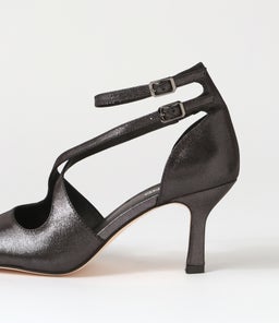 LANYEY TO BLACK SHIMMER LEATHER